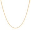 Gargantilha Rabo de Rato 2 mm Banhado a Ouro 18K
