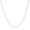 Gargantilha Rabo de Rato 2.5 mm Ródio Branco