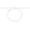 Choker Plaquinhas Corações Ródio Branco