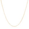 Gargantilha Elos Retos 1.5 mm Banhado a Ouro 18K