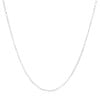 Gargantilha Elos Retos 1.5 mm Ródio Branco