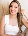 Anel Ondas Liso Tamanho 14 Ródio Branco