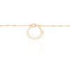 Gargantilha Longa Grumet Plaquinhas Banhado a Ouro 18K - 70 cm