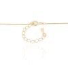 Gargantilha Veneziana Pingente Bola 8 mm Banhado a Ouro 18K