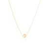 Gargantilha Veneziana Bolinha 8 mm Banhado a Ouro 18K
