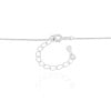 Gargantilha Veneziana Bolinha 8 mm Ródio Branco