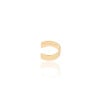 Piercing Liso Achatado Banhado a Ouro 18K