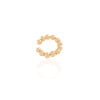 Piercing Bolinhas Lisas Banhado a Ouro 18K