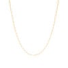 Choker Elos Lisos Banhado a Ouro 18K