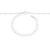 Choker Elos Lisos Ródio Branco