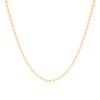Choker Plaquinhas Redondas Lisas Banhado a Ouro 18K
