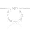 Choker Bolinhas Achatadas Ródio Branco