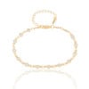Pulseira Pontos de Luz Banhado a Ouro 18K