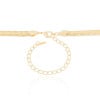 Choker Snake 6 mm Banhado a Ouro 18K
