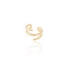 Piercing Três Filetes Liso Banhado a Ouro 18K