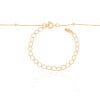 Choker Veneziana Bolinhas 2.5 mm Banhado a Ouro 18K