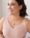 Choker Plaquinhas Grumet Ródio Branco