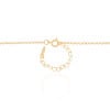 Gargantilha Infantil Pontos de Luz Cristal Banhado a Ouro 18K