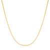 Gargantilha Canutilhos 2 mm Banhado a Ouro 18K