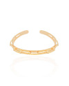 Bracelete com Elos Banhado a Ouro 18K
