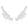Ear Cuff Asa Lisa Ródio Branco