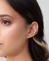 Piercing 5 Filetes Banhado a Ouro 18K