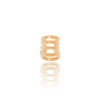 Piercing 5 Filetes Banhado a Ouro 18K