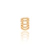 Piercing 5 Filetes Banhado a Ouro 18K