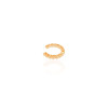 Piercing Corações Lisos Banhado a Ouro 18K