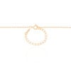 Gargantilha Longa Bolinhas 1.5 mm Banhado a Ouro 18K
