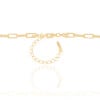 Gargantilha Elos 5 mm Lisos Banhado a Ouro 18K
