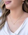 Gargantilha Veneziana Perola Banhado a Ouro 18K
