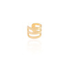 Piercing Três Filetes Banhado a Ouro 18K
