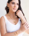 Piercing Bolinhas Banhado a Ouro 18K