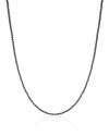Choker Hematita Banho Ródio Negro