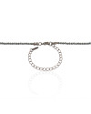 Choker Hematita Banho Ródio Negro