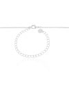 Choker Veneziana Ponto de Luz Ródio Branco