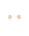Brinco Pérola 10 mm Banhado a Ouro 18K
