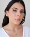 Conjunto Cravação Inglesa Ródio Branco