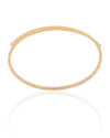 Aro Mola Espiral Banhado a Ouro 18K