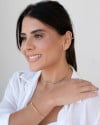 Bracelete Mola Espiral Banhado a Ouro 18K