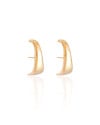 Ear Hook Liso Banhado a Ouro 18K