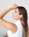 Brinco Argola Mola Banhado a Ouro 18K