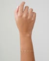 Pulseira Grumet Plaquinhas Banhado a Ouro 18K
