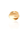 Anel Redondo Liso Tamanho 14 Banhado a Ouro 18K