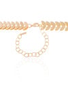 Choker Escamas 12 mm Banhado a Ouro 18K