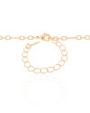 Gargantilha Elos 3 mm Banhado a Ouro 18K - 40 cm