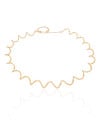 Aro Ondulado Banhado a Ouro 18K