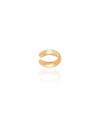 Piercing Liso Abaulado Banhado a Ouro 18K