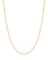 Gargantilha Veneziana 1 mm Banhado a Ouro 18K